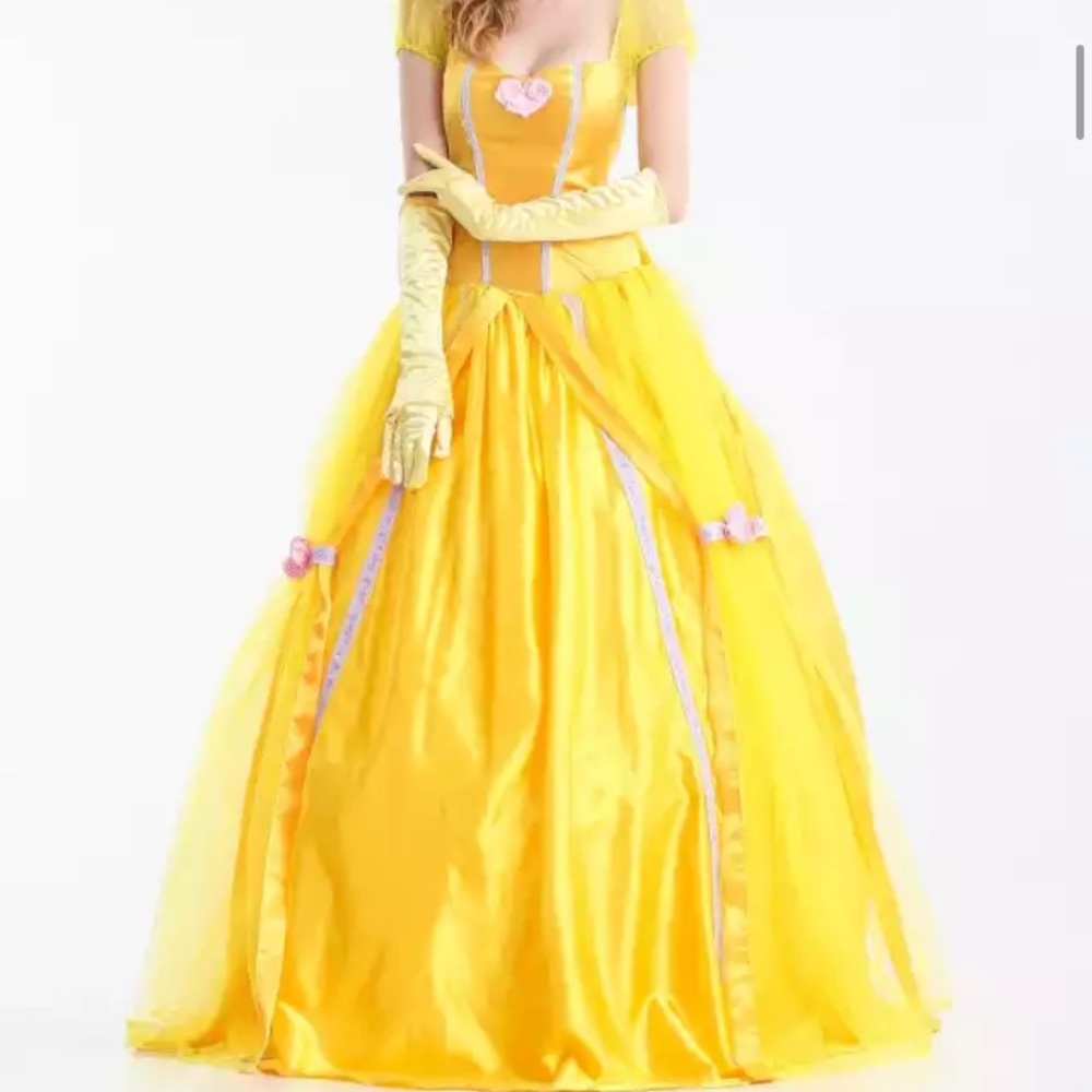 Princess Belle princess gown costume size XS - Picture 1 of 8